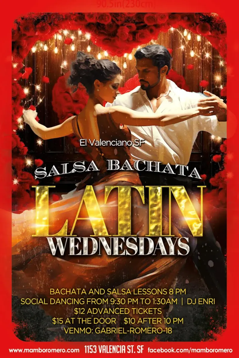 Latin Wednesdays at El Valenciano at El Valenciano Restaurant & Bar — Wednesday, October 21
