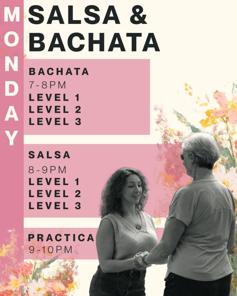 Salsa & Bachata Night @ GCDC at Golden City Dance Collective — Monday, October 26