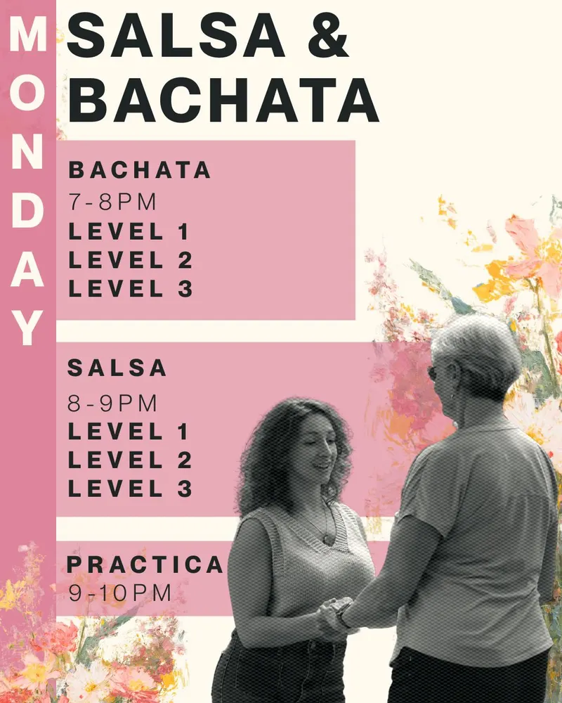 Salsa & Bachata Night @ GCDC at Golden City Dance Collective — Monday, October 19